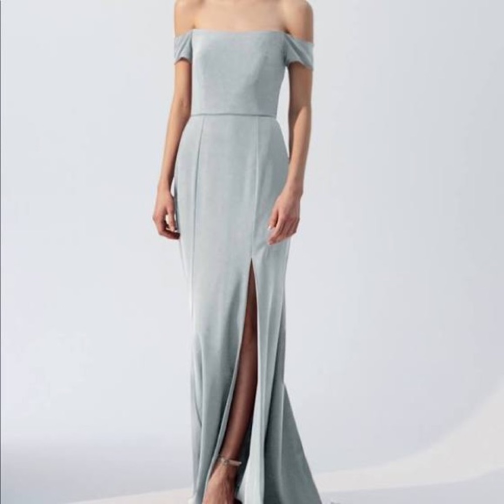 Amsale Eden Dress in New Ice